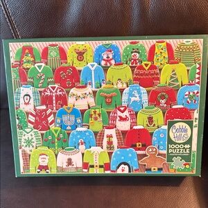Cobble Hill Ugly Christmas Sweater Puzzle - 1000 Pieces